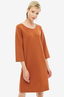 Платье женское ICHI 110686 12214 коричневое M