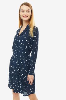 Платье женское ICHI 110254 14044 синее M