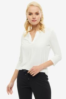 Футболка женская COMMA 85.899.39.0921 0120 белая 40 DE