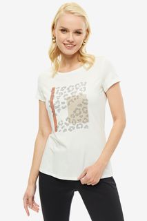 Футболка женская COMMA 81.908.32.3411 01D5 белая 38 DE