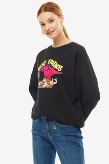 Свитшот женский Mavi 168373-900 черный M