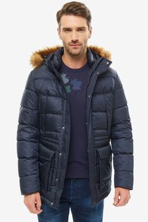 Пуховик мужской Lacoste BH209191LT синий 54 FR