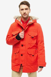 Пуховик мужской Lacoste BH8019D8QT красный XS