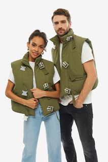 Жилет мужской YMKASHIX YMWB1908 хаки L