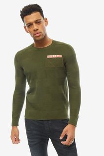 Джемпер мужской DIESEL 00SXUJ 0IAVF 512 хаки S