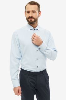 Рубашка мужская John Jeniford JJ-191016-SL73-U2 синяя 43 DE