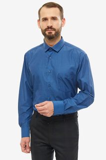 Рубашка мужская John Jeniford JJ-191001-SL3-U2 синяя 43 DE