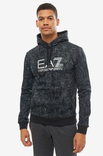 Толстовка мужская EA7 6GPM13 PJF6Z 2206 черная 2XL