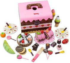 Набор для чаепития игровой детский деревянный ТМ Troys серия Тук-тук