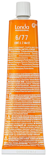 Крем-краска для волос Londa Ammonia Free 6/77 Темный Блонд Интенсивно-Коричневый 60 мл
