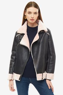 Дубленка женская Gaudi черная