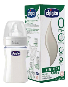 Детская бутылочка Chicco Стеклянная 150 мл