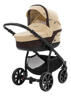 Коляска 2 в 1 Noordi Polaris Sp бежевый, коричневый