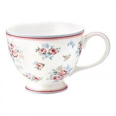 Чайная чашка Greengate Nicoline white