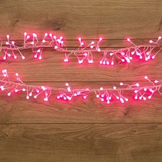 Гирлянда "Мишура LED" 6 м прозрачный ПВХ, 576 диодов, цвет розовый Neon Night