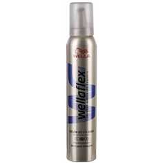 Мусс для укладки волос Wella Wellaflex Объем до 2-х дней сильная фиксация, 200мл