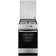 Газовая плита (50-55 см) Zanussi ZCK9553G1X