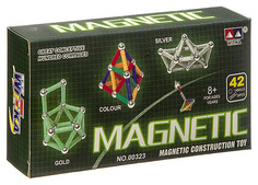 Магнитный конструктор "MAGNETIC", золото, 42 детали Shenzhen Jingyitian Trade