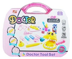 Игровой набор в чемодане "Доктор-стоматолог", 28,5x24,5x8,5 см Zhorya