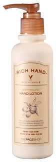 Крем для рук The Face Shop Rich Hand Soft Touch Hand Lotion 200 мл