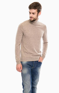 Водолазка мужская United Colors of Benetton 1002U2180_530 бежевая XL