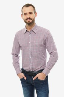 Рубашка мужская United Colors of Benetton 5IH45QF08_913 красная XL