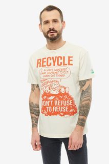 Футболка мужская United Colors of Benetton 3MI5J15E6_600 бежевая L