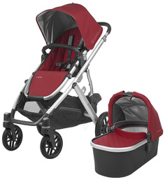 Коляска 2 в 1 UPPAbaby Vista 2018 Denny True Red