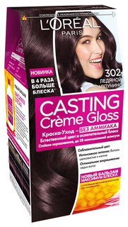 Краска для волос LOreal Paris Casting Creme Gloss 302 Ледяной фраппучино