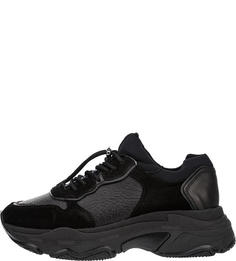 Кроссовки женские Bronx 66167-G-01 черные 40 RU