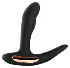 Массажер простаты с вибрацией и функцией нагрева Renegade Sphinx Black NS Novelties