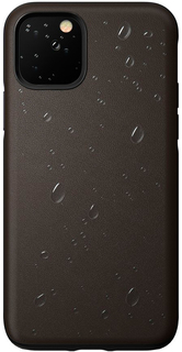 Чехол Nomad Rugged Leather Waterproof для iPhone 11 Pro Max Mocha Brown