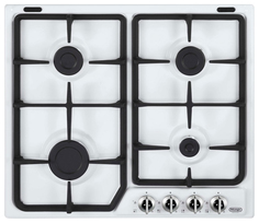 Встраиваемая варочная панель газовая Delonghi BS 46 ASV GU White Delonghi