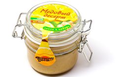 Крем-мед медовый имбирь с лимоном банка бугельная 220 г ВкусноЛето