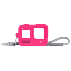 Чехол GoPro Sleeve + Lanyard HERO8 Neon Pink (AJSST-007)