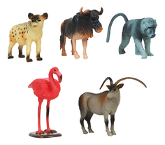 Игровой набор Животные, 5 штук 8-10 см Играем вместе