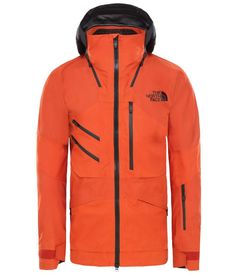 Куртка мужская The North Face Vapor Brig, papaya orange/tnf black, L INT