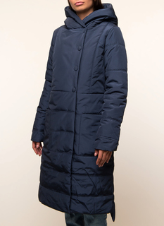 Пуховик женский DizzyWay 19304 Кемерон синий 50 RU