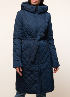 Пуховик женский DizzyWay 19301 Аннарита синий 42 RU