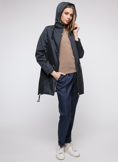 Пуховик женский DizzyWay 19124 Магда синий 42 RU