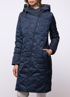 Пуховик женский DizzyWay 19309 Бренда синий 46 RU