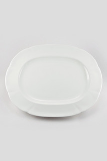 Блюдо овальное 32 см "White" Royal Bone China