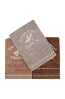 Hand Towel Set, 3 Pieces Beverly Hills Polo Club