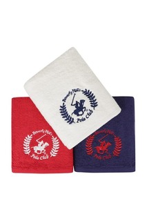 Hand Towel Set, 3 Pieces Beverly Hills Polo Club