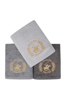 Hand Towel Set, 3 Pieces Beverly Hills Polo Club