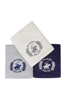 Hand Towel Set, 3 Pieces Beverly Hills Polo Club