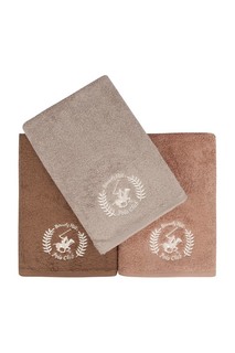 Bath Towel Set, 3 Pieces Beverly Hills Polo Club