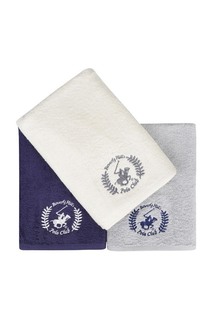 Bath Towel Set, 3 Pieces Beverly Hills Polo Club