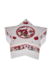 Ваза с крышкой DUE ESSE CHRISTMAS