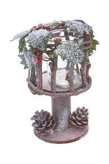 Подсвечник-фонарь "Натурале" DUE ESSE CHRISTMAS